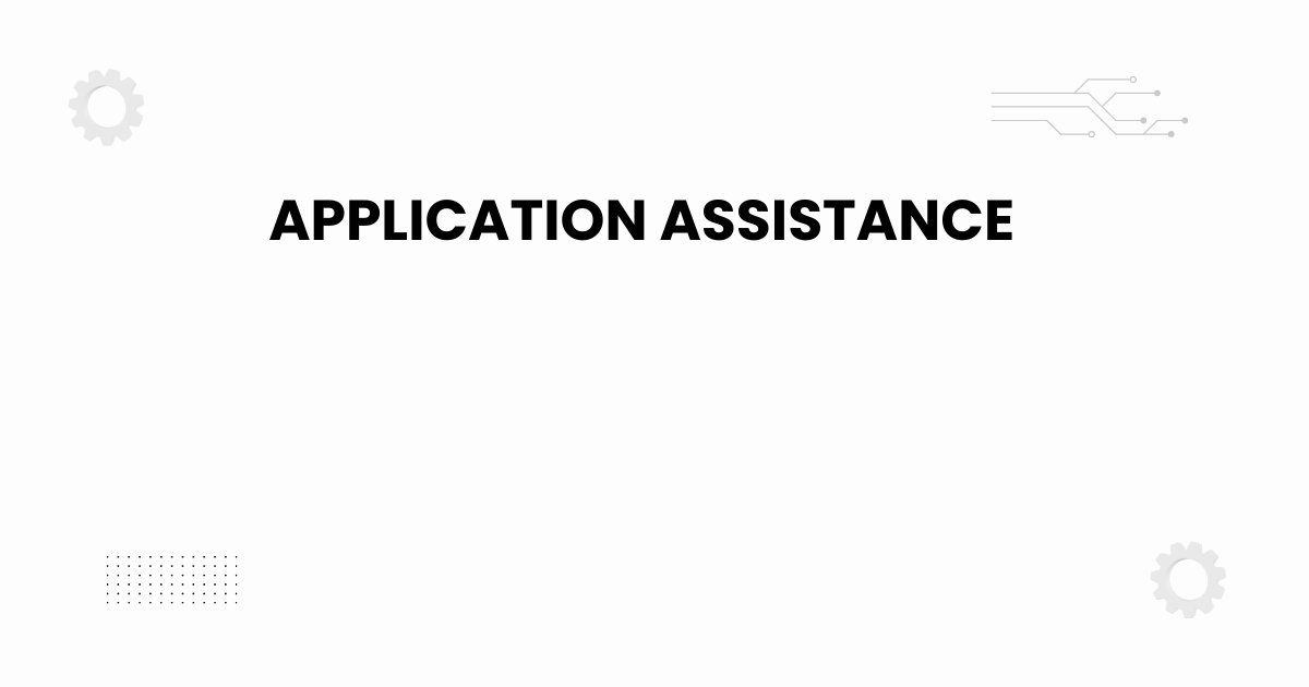 Featured image showing a student with an application checklist and smartphone — application assistance