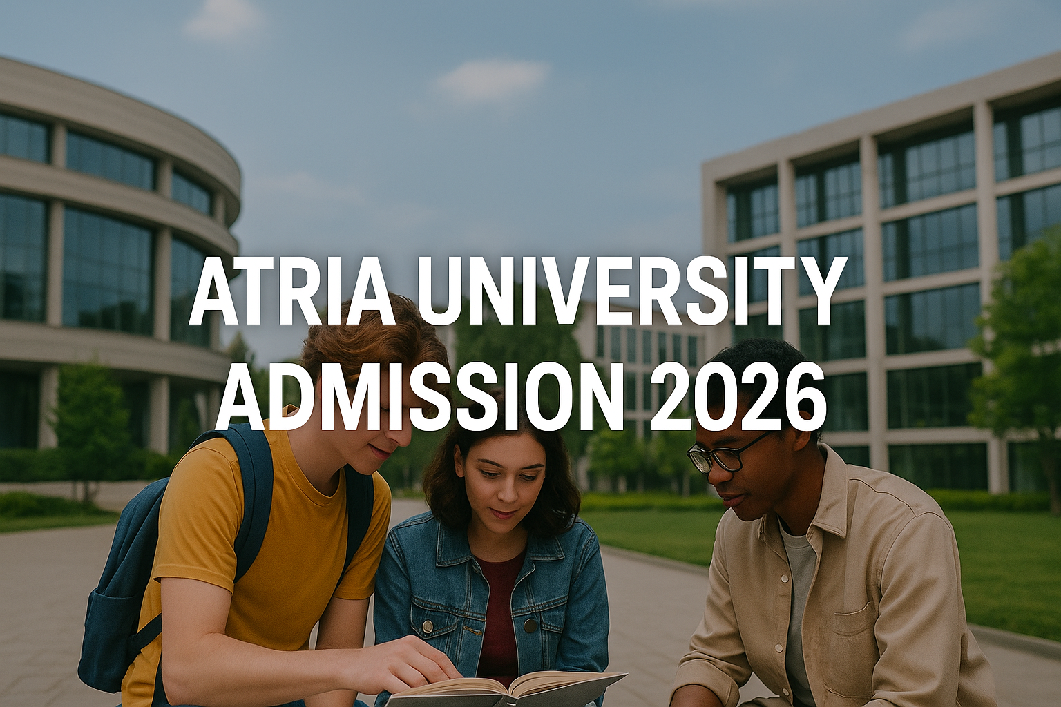 Students learning about Atria University admission 2026
