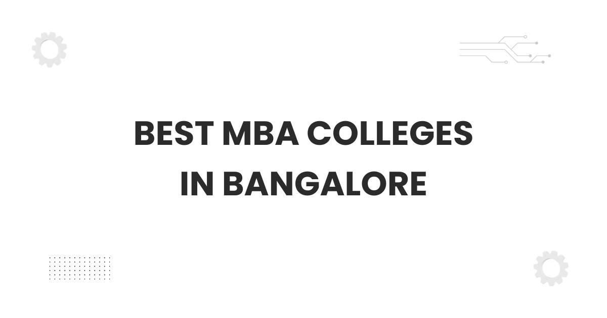 featured image showing best mba colleges in bangalore campus