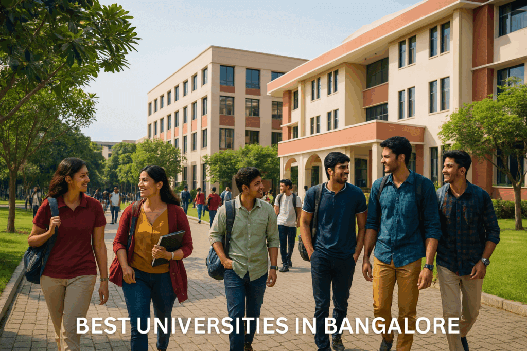 best universities in Bangalore campus modern students