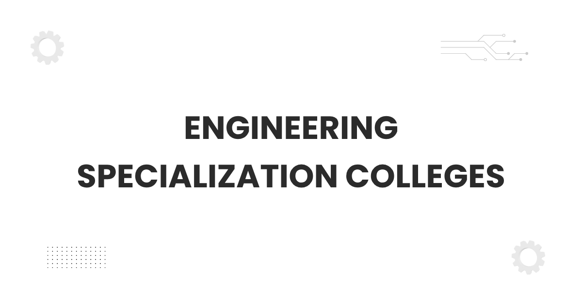 Engineering specialization colleges students walking on campus