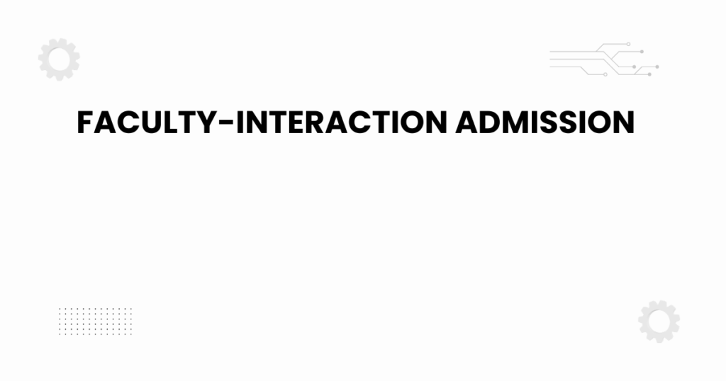 faculty-interaction admission admission guidance visual