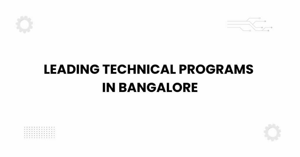 Students exploring leading technical programs in Bangalore with modern lab and digital tools.