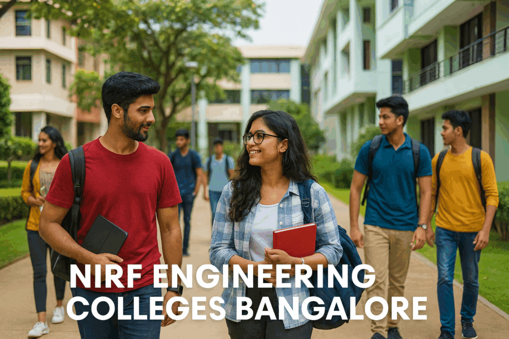 Modern academic campus representing NIRF Engineering Colleges Bangalore.