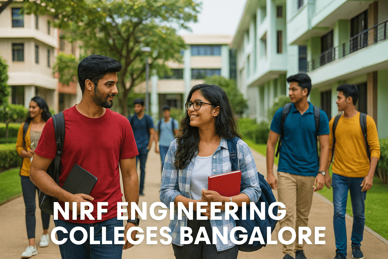 Modern academic campus representing NIRF Engineering Colleges Bangalore.