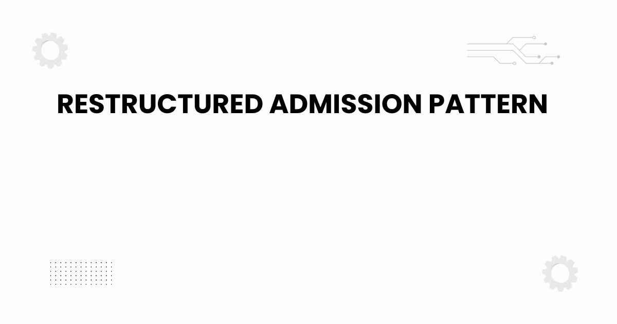Restructured admission pattern explained with modern academic illustration.