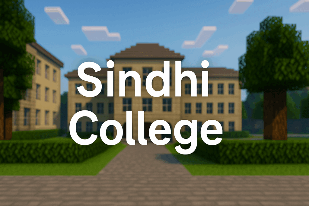 Featured image showing the keyword Sindhi College in a clean academic design.