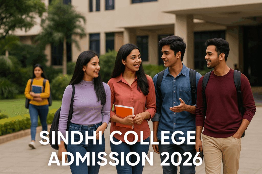 Sindhi College Admission 2026 complete guide with courses and fees