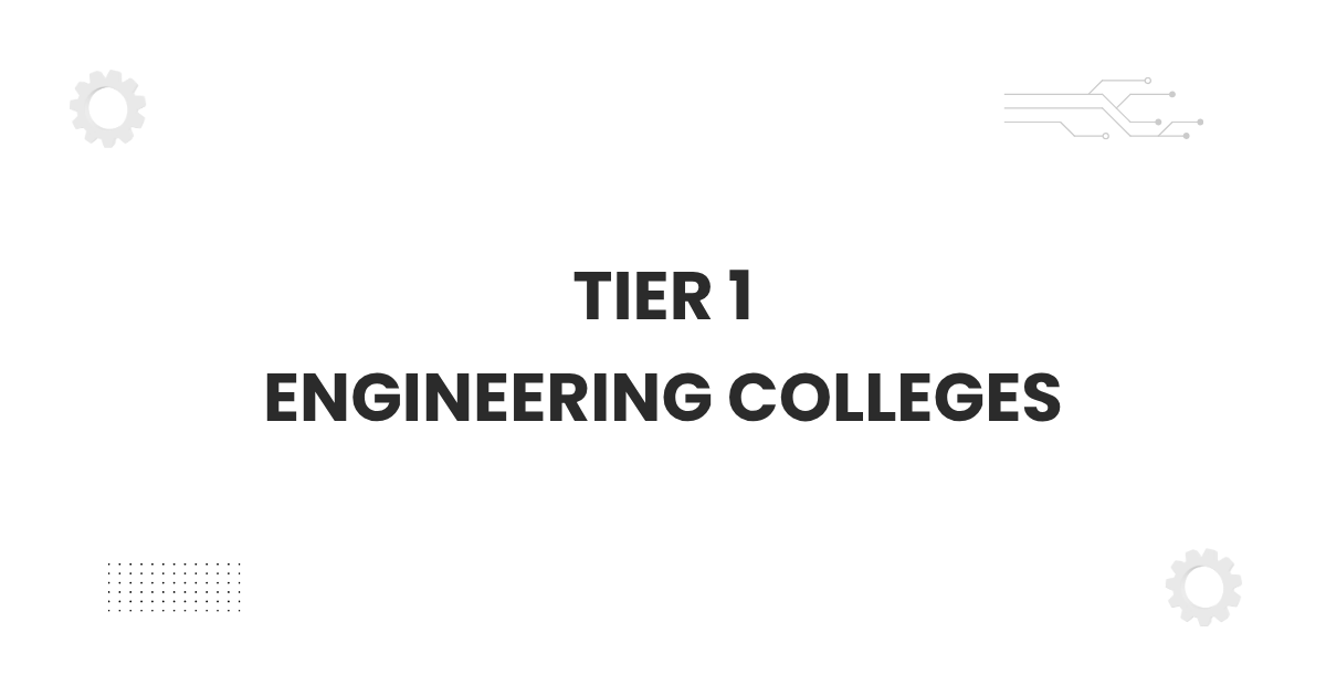 Modern academic campus representing tier 1 engineering colleges