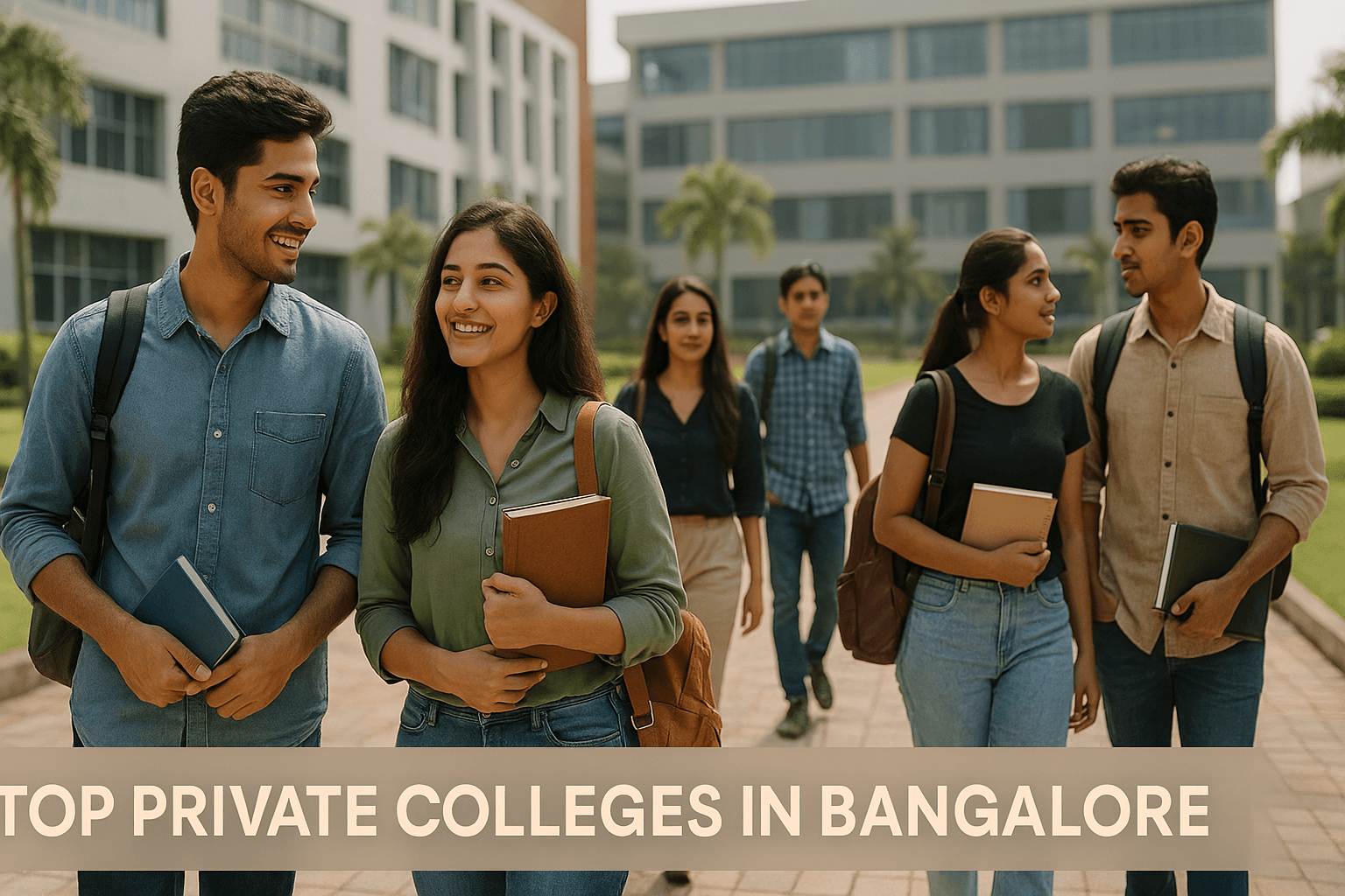 Featured image showing top private colleges in Bangalore for 2025 admissions