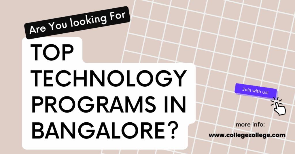 top technology programs in bangalore