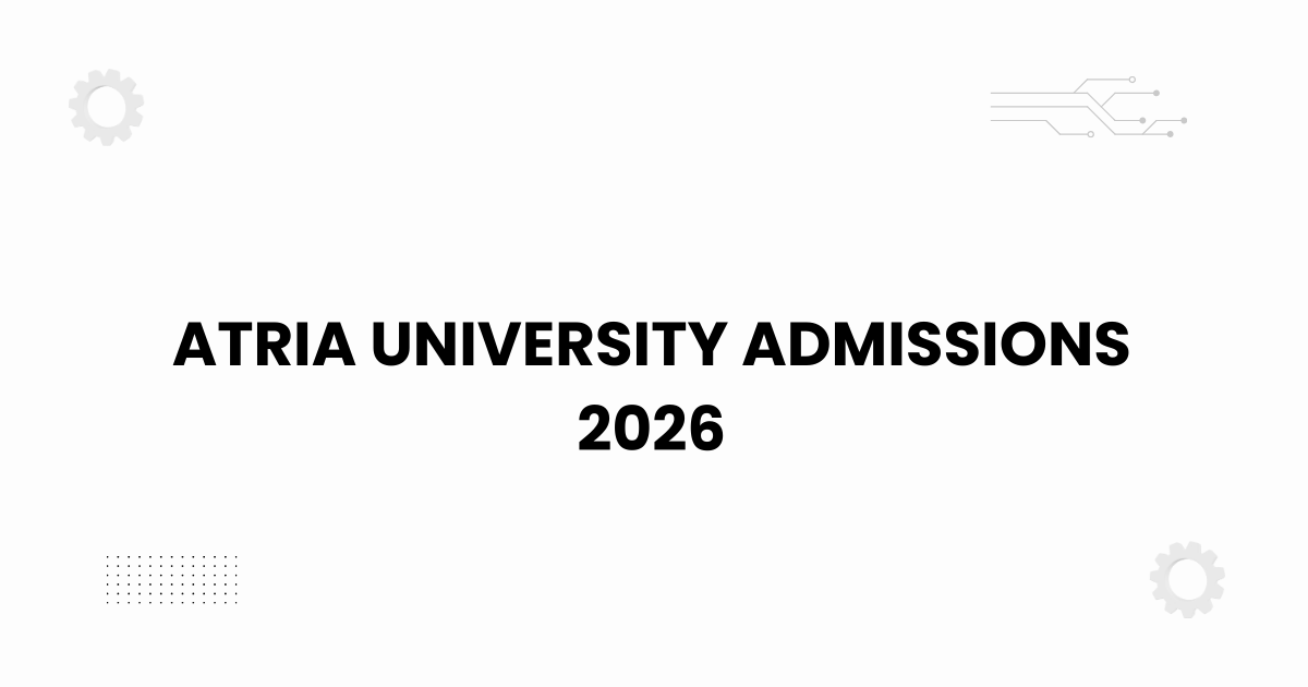 atria university admissions 2026