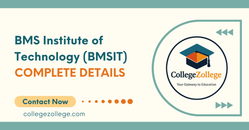 Modern campus view for bms institute of technology bangalore admission
