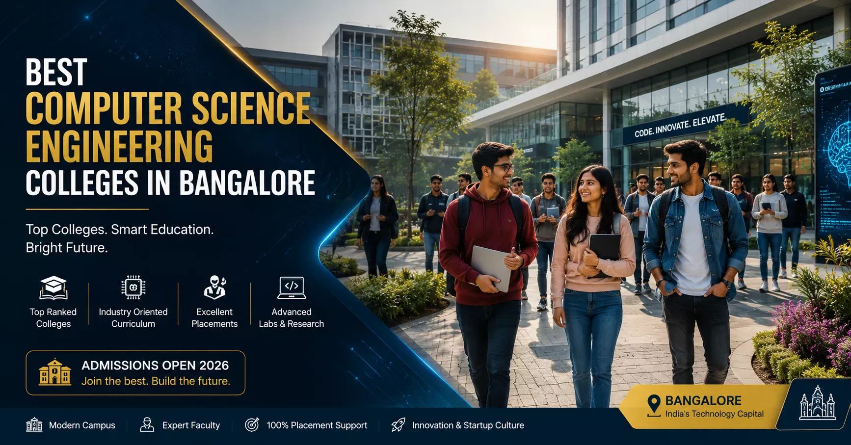Best computer science engineering colleges in Bangalore