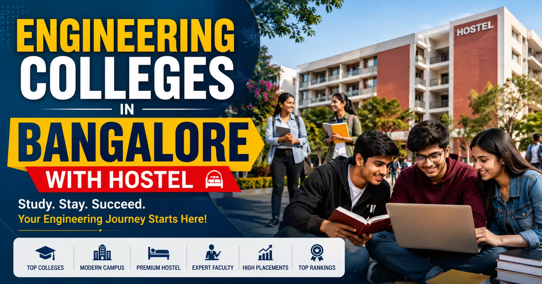 engineering colleges in bangalore with hostel for engineering admissions