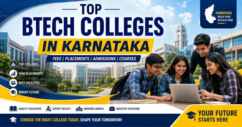top btech colleges in karnataka for engineering admissions and placements
