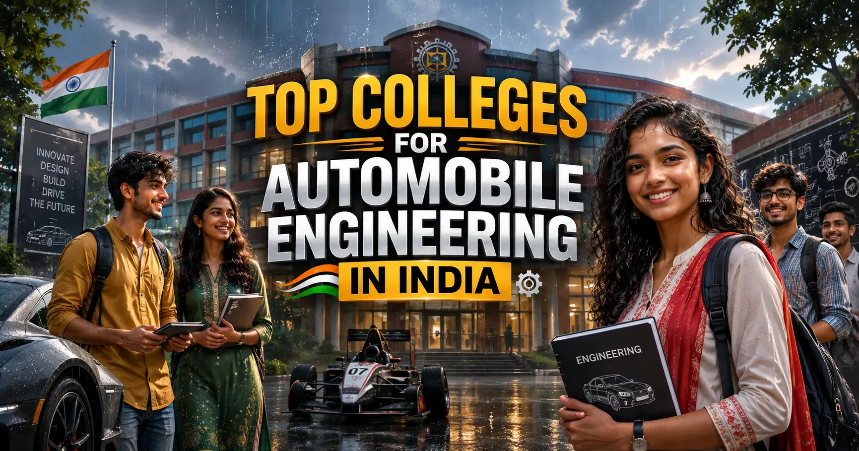 top colleges for automobile engineering in india