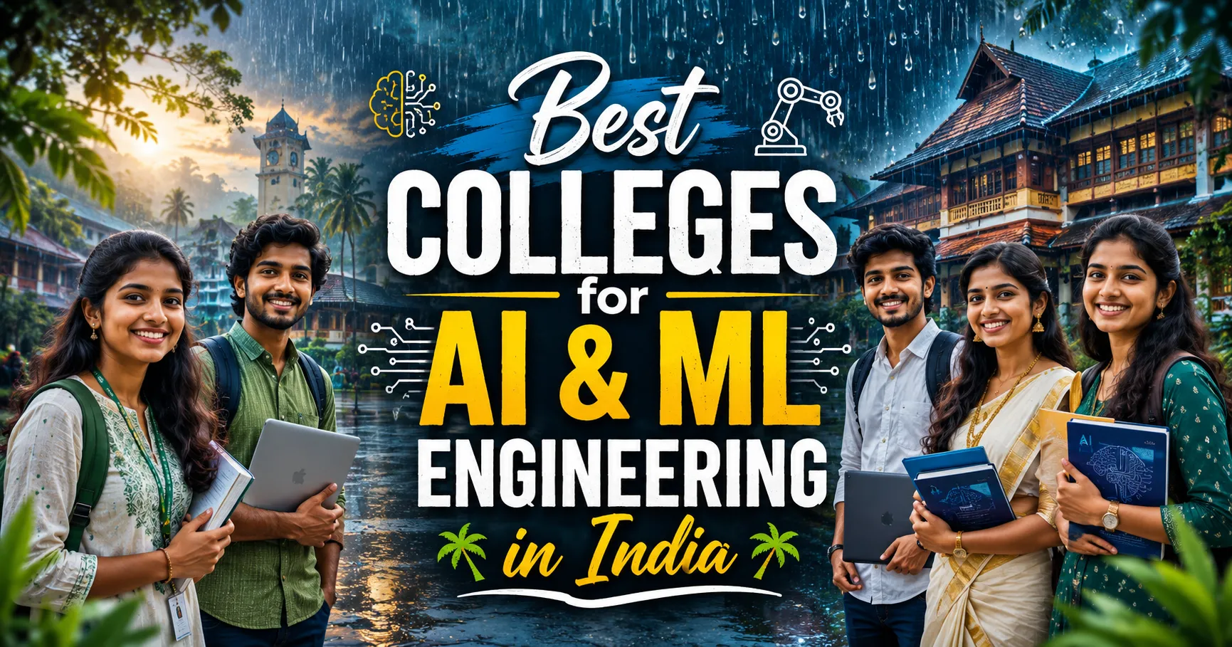 Best colleges for AI and ML engineering in India
