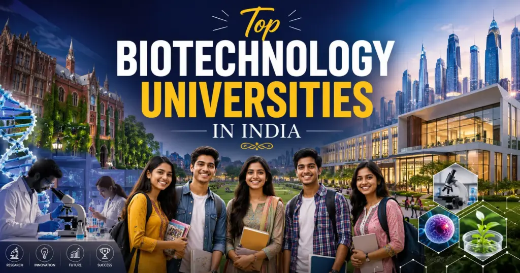 Top Biotechnology Universities in India