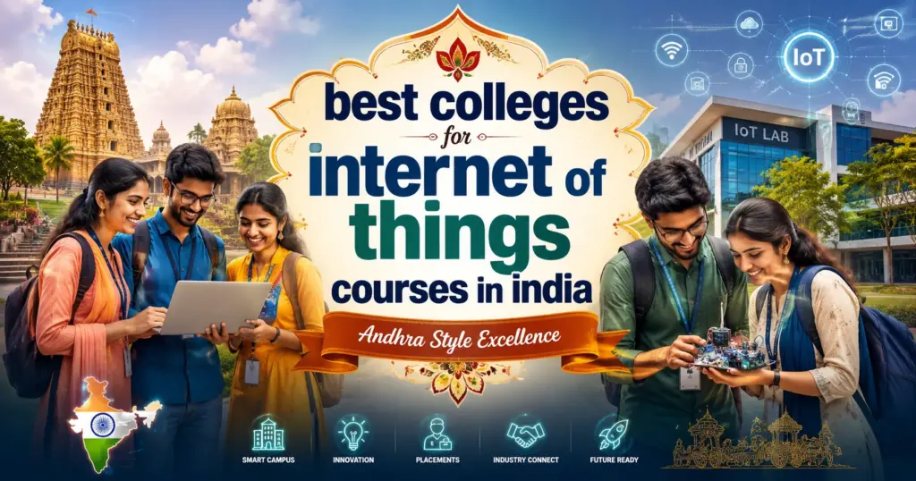 best colleges for internet of things courses in india