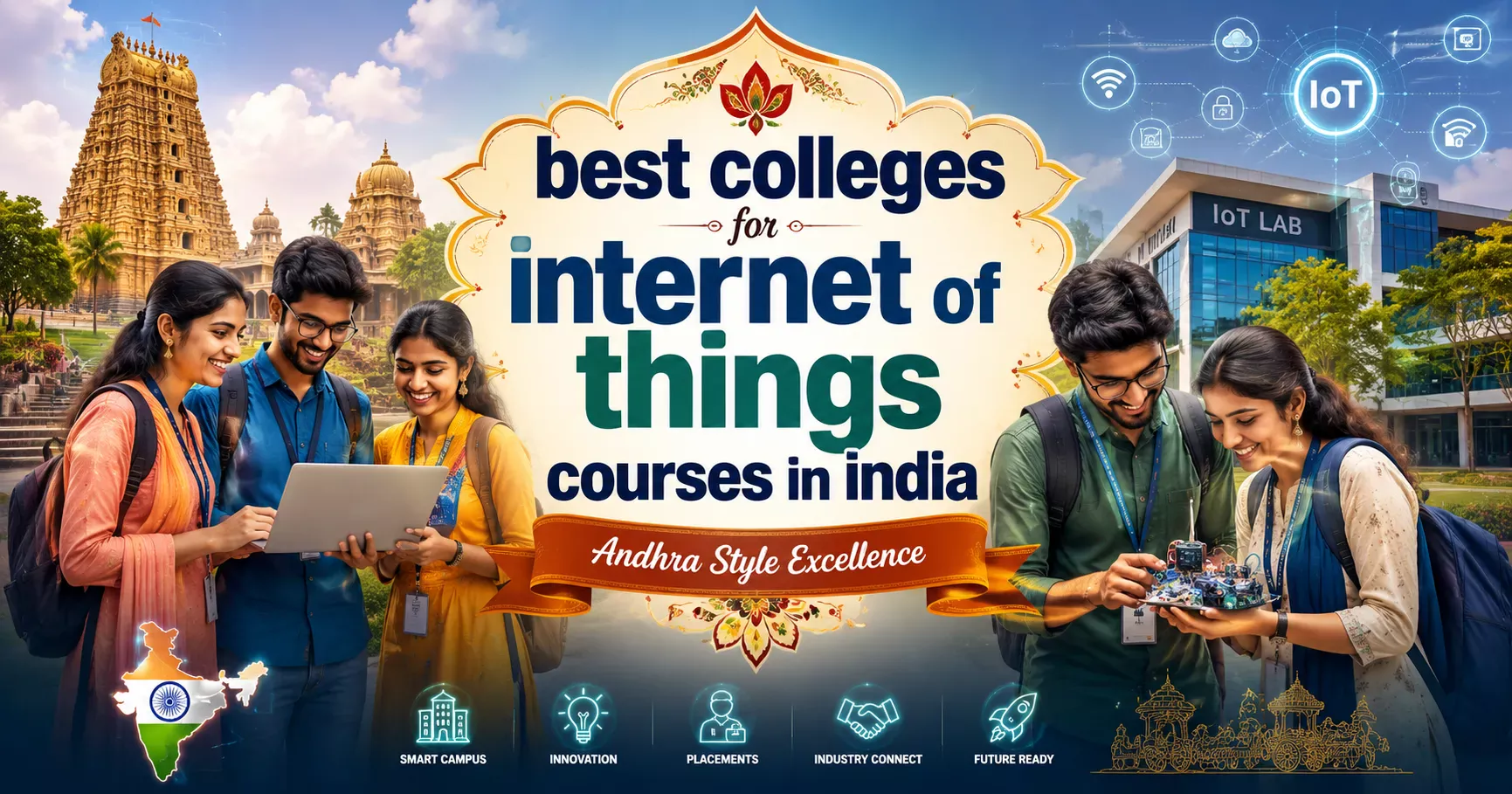 best colleges for internet of things courses in india