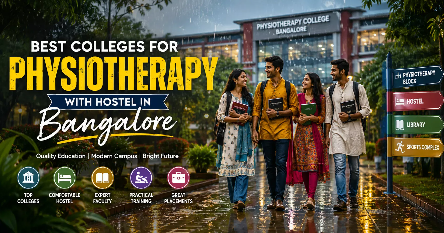 Best colleges for physiotherapy with hostel in Bangalore